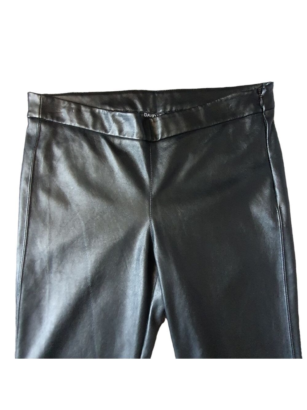 Revolve David Lerner Pant Black Faux Leather Moto Skinny Pant